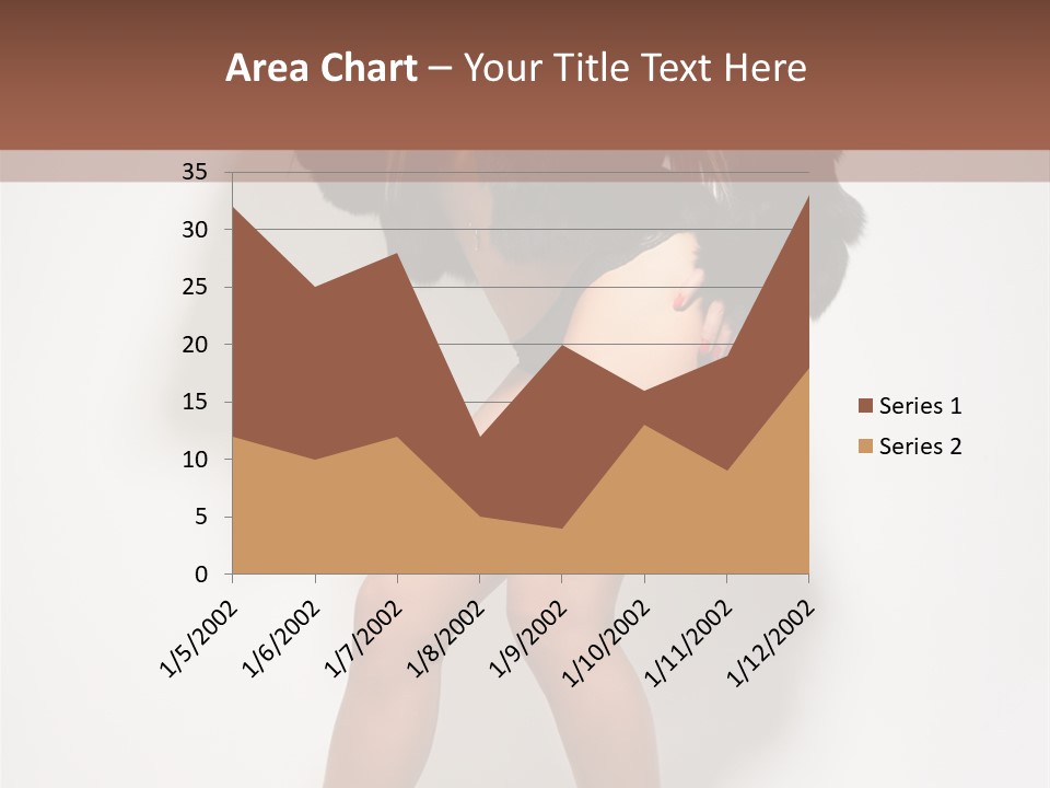 Model Cheerful Studio PowerPoint Template