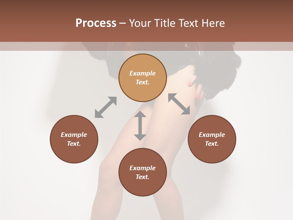 Model Cheerful Studio PowerPoint Template