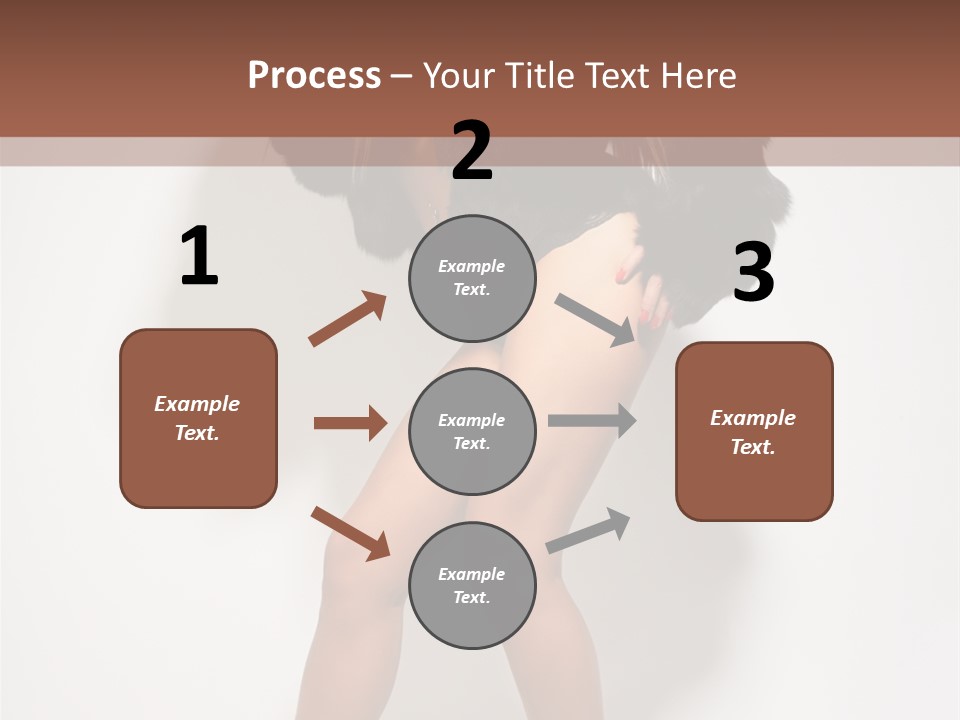 Model Cheerful Studio PowerPoint Template