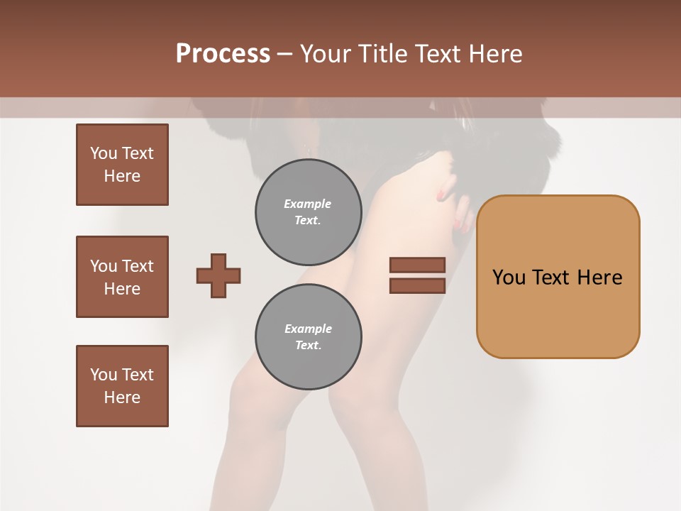 Model Cheerful Studio PowerPoint Template