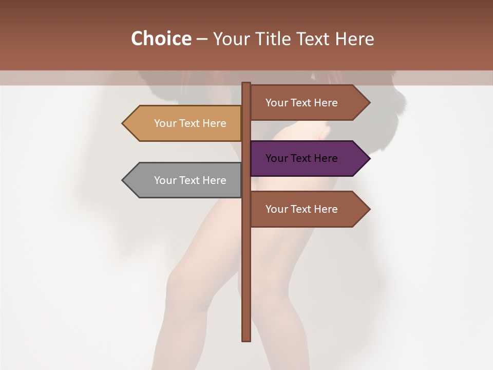 Model Cheerful Studio PowerPoint Template