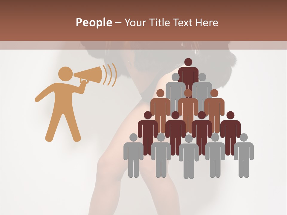 Model Cheerful Studio PowerPoint Template