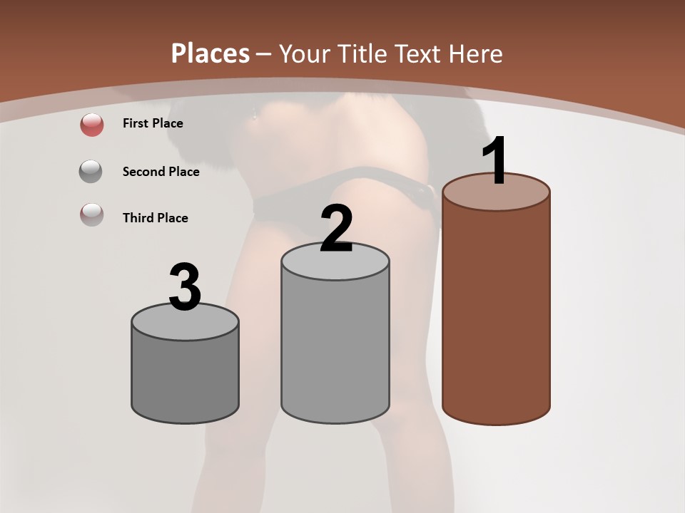 Figure Desire Coat PowerPoint Template