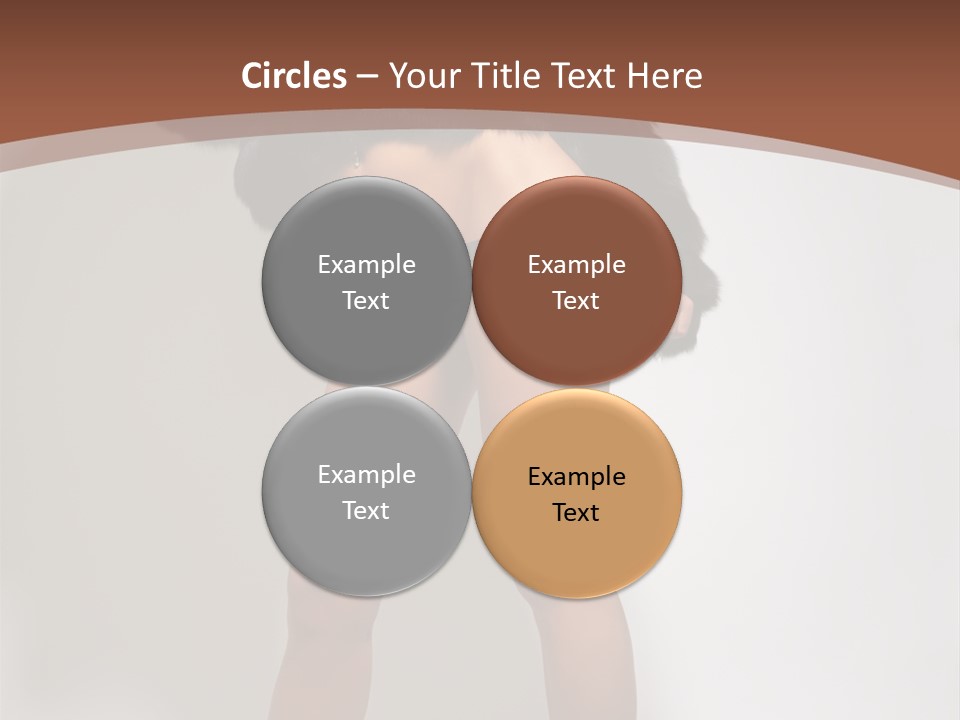 Figure Desire Coat PowerPoint Template