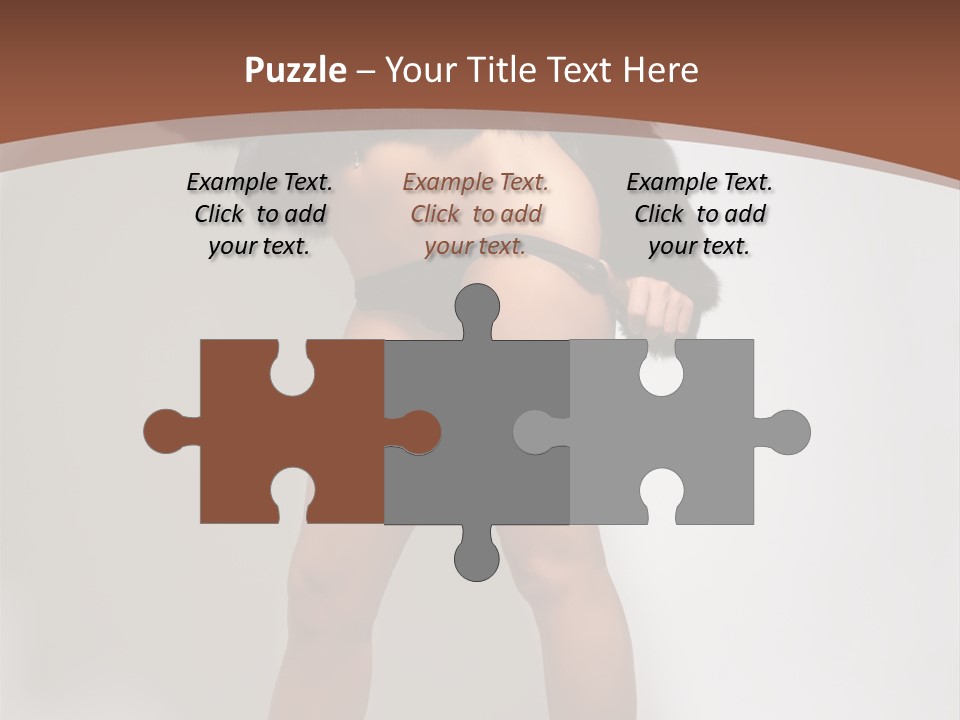 Figure Desire Coat PowerPoint Template