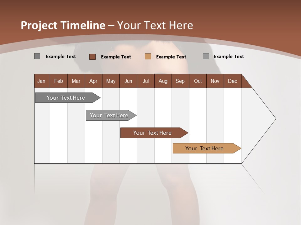 Figure Desire Coat PowerPoint Template
