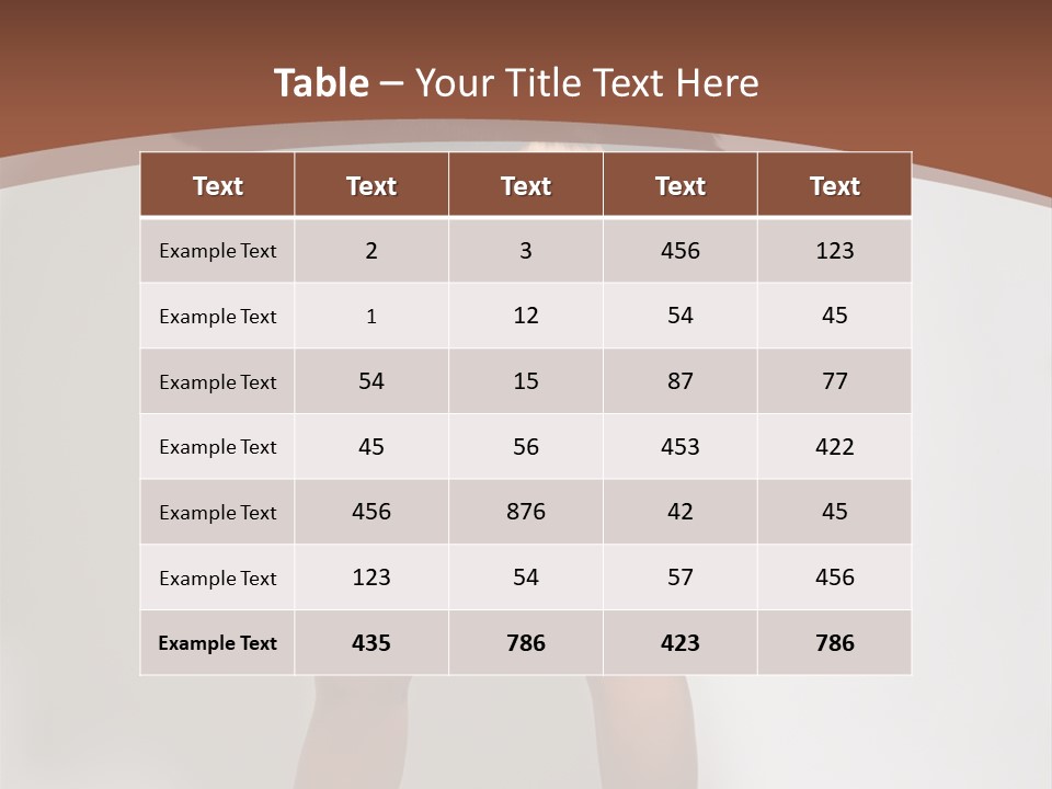 Figure Desire Coat PowerPoint Template