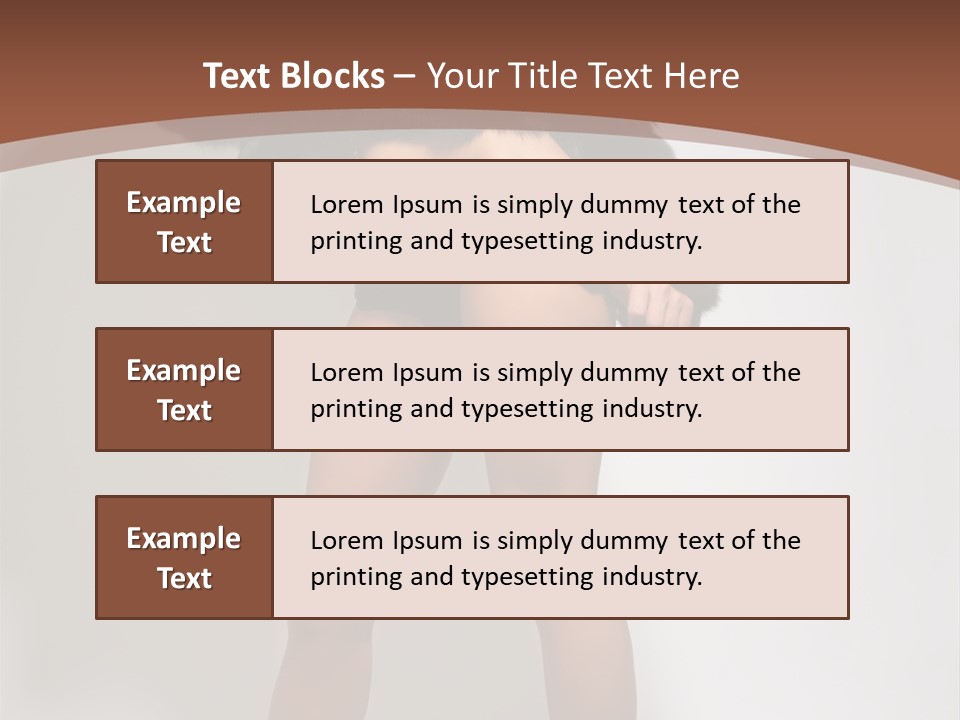 Figure Desire Coat PowerPoint Template