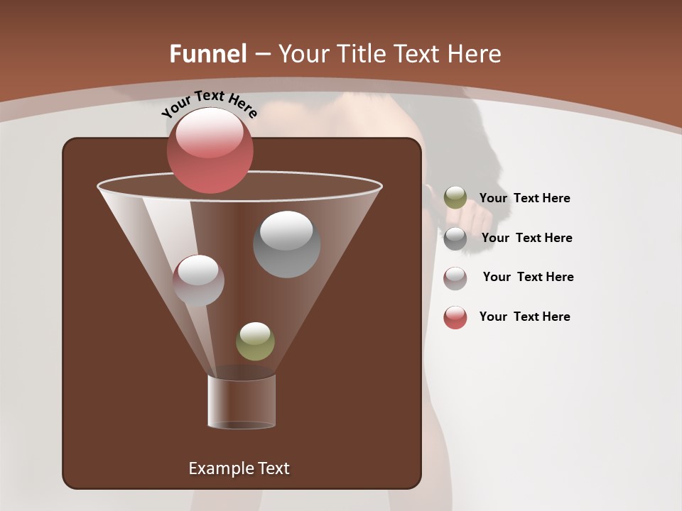 Figure Desire Coat PowerPoint Template