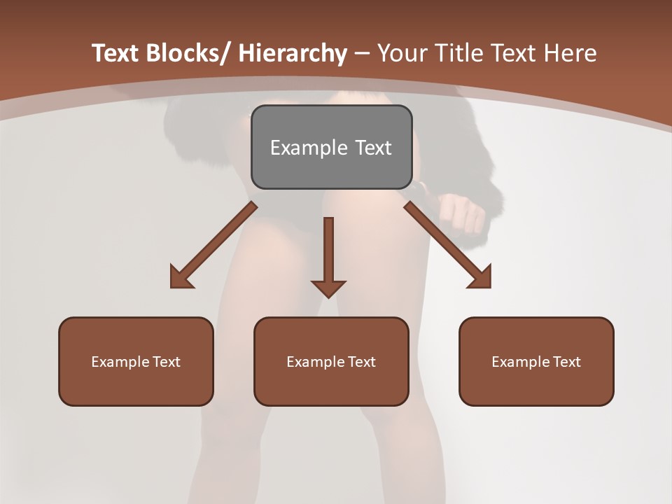 Figure Desire Coat PowerPoint Template