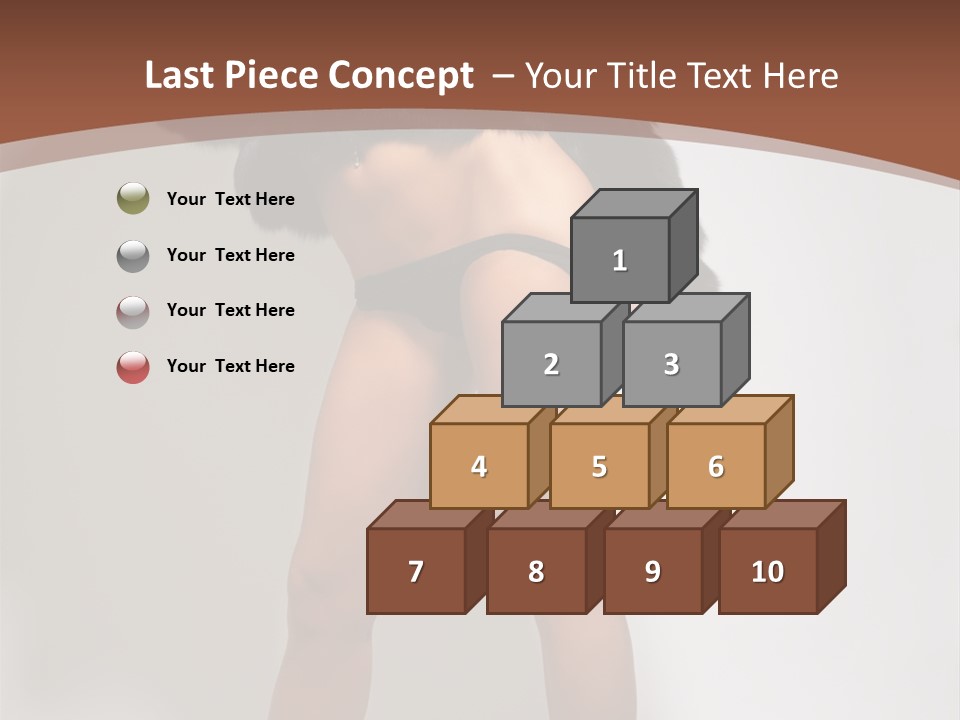 Figure Desire Coat PowerPoint Template