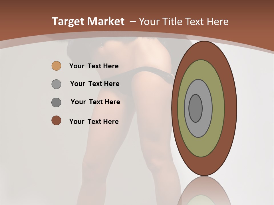 Figure Desire Coat PowerPoint Template