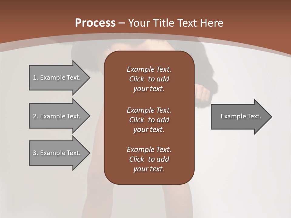Figure Desire Coat PowerPoint Template