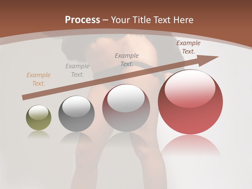 Figure Desire Coat PowerPoint Template