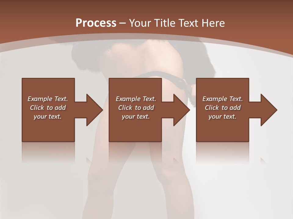 Figure Desire Coat PowerPoint Template