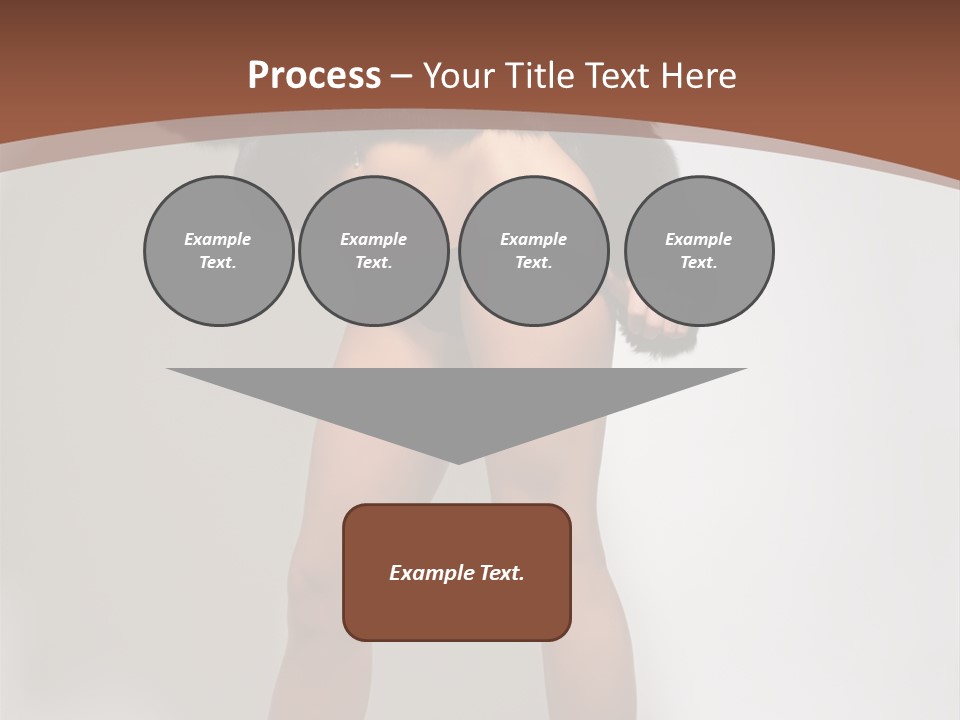 Figure Desire Coat PowerPoint Template