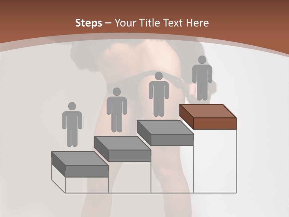 Figure Desire Coat PowerPoint Template