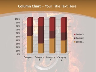 Flammable Fire Speaker PowerPoint Template