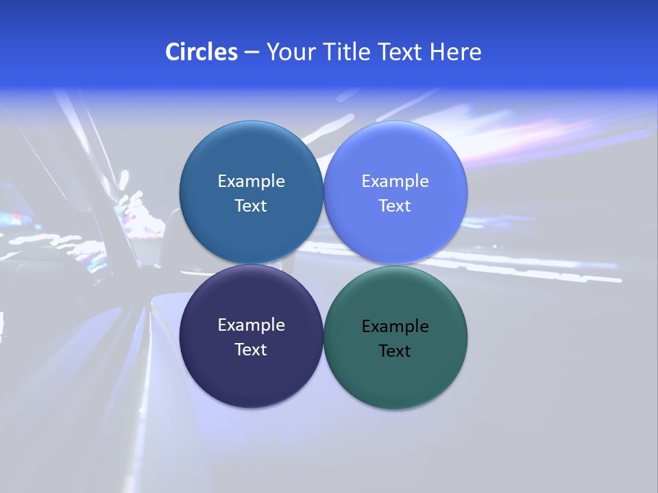 Velocity Speedy Way PowerPoint Template