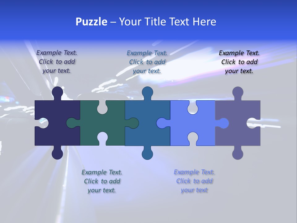 Velocity Speedy Way PowerPoint Template