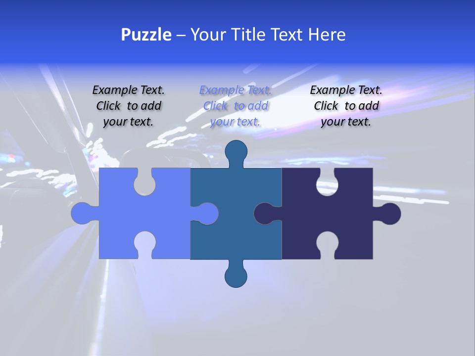 Velocity Speedy Way PowerPoint Template