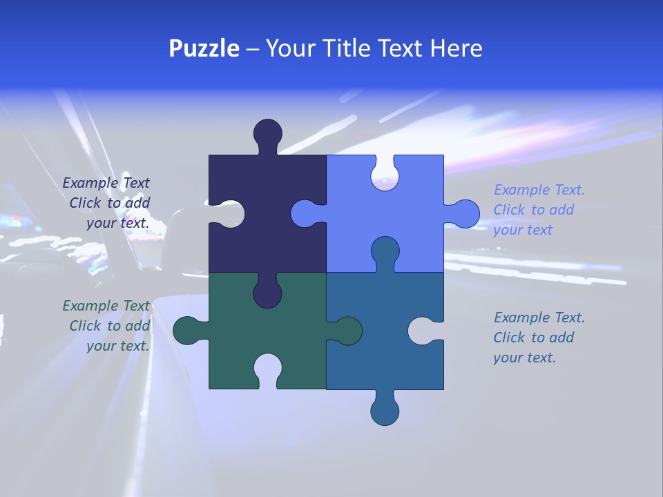Velocity Speedy Way PowerPoint Template