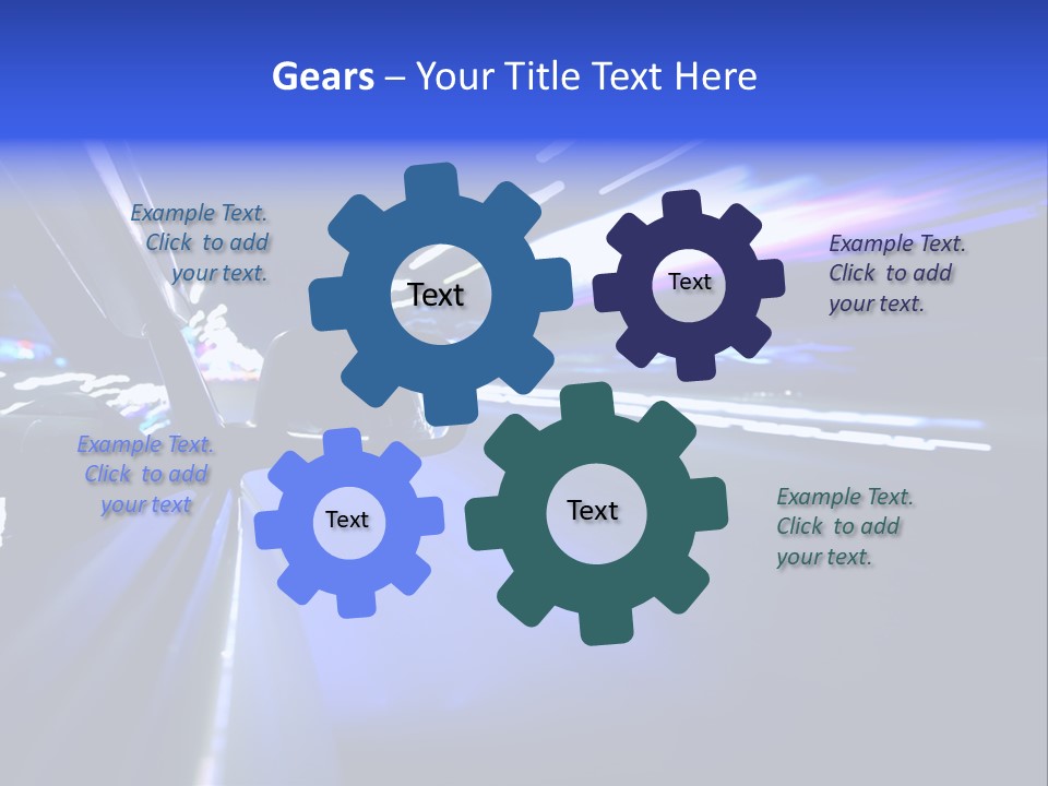 Velocity Speedy Way PowerPoint Template