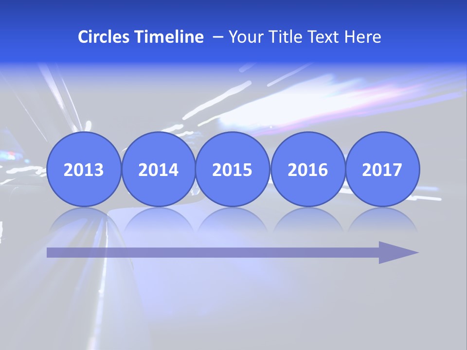 Velocity Speedy Way PowerPoint Template