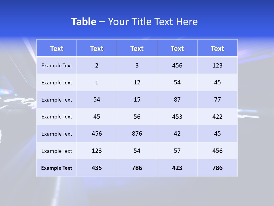 Velocity Speedy Way PowerPoint Template