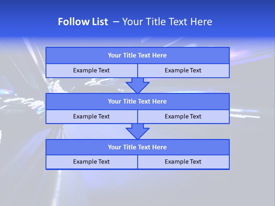 Velocity Speedy Way PowerPoint Template
