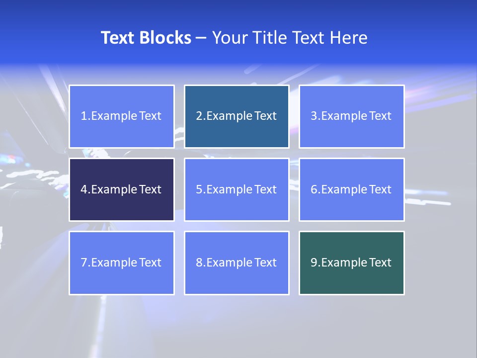 Velocity Speedy Way PowerPoint Template