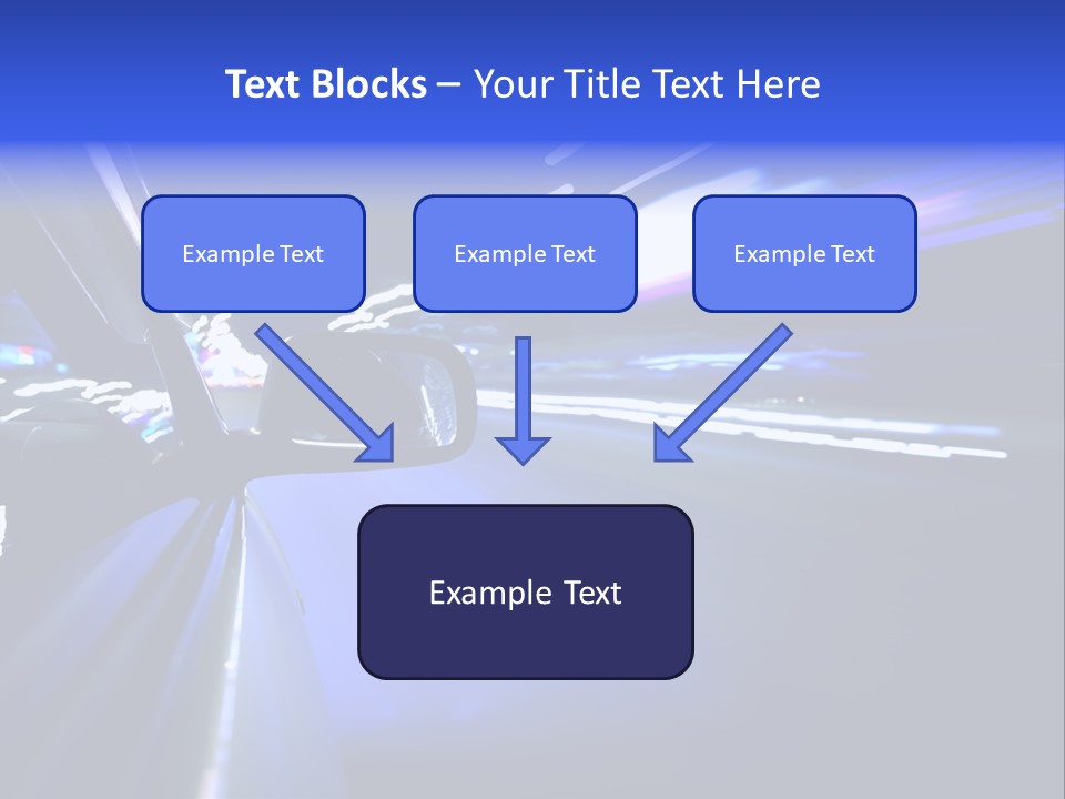 Velocity Speedy Way PowerPoint Template