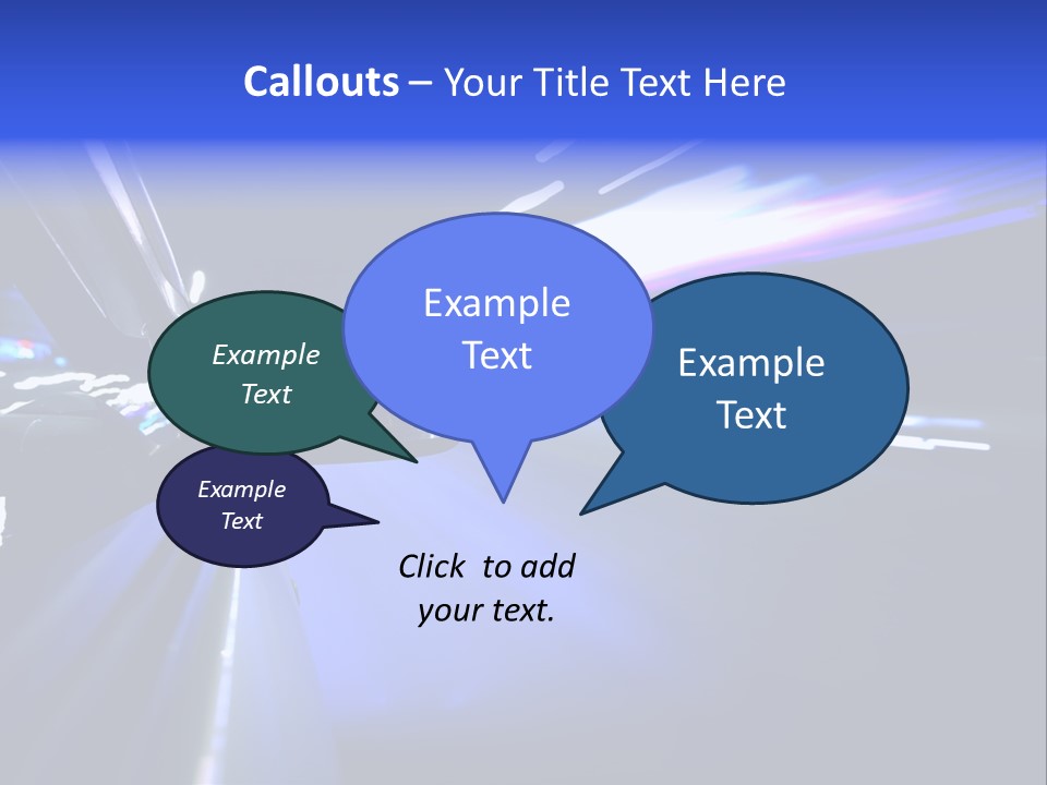 Velocity Speedy Way PowerPoint Template