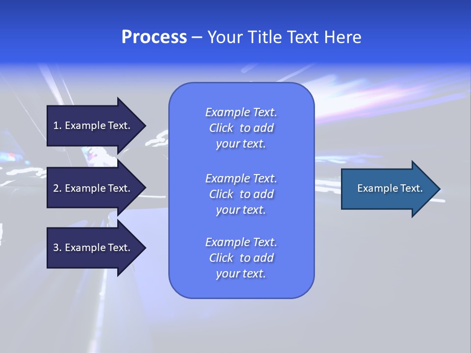 Velocity Speedy Way PowerPoint Template