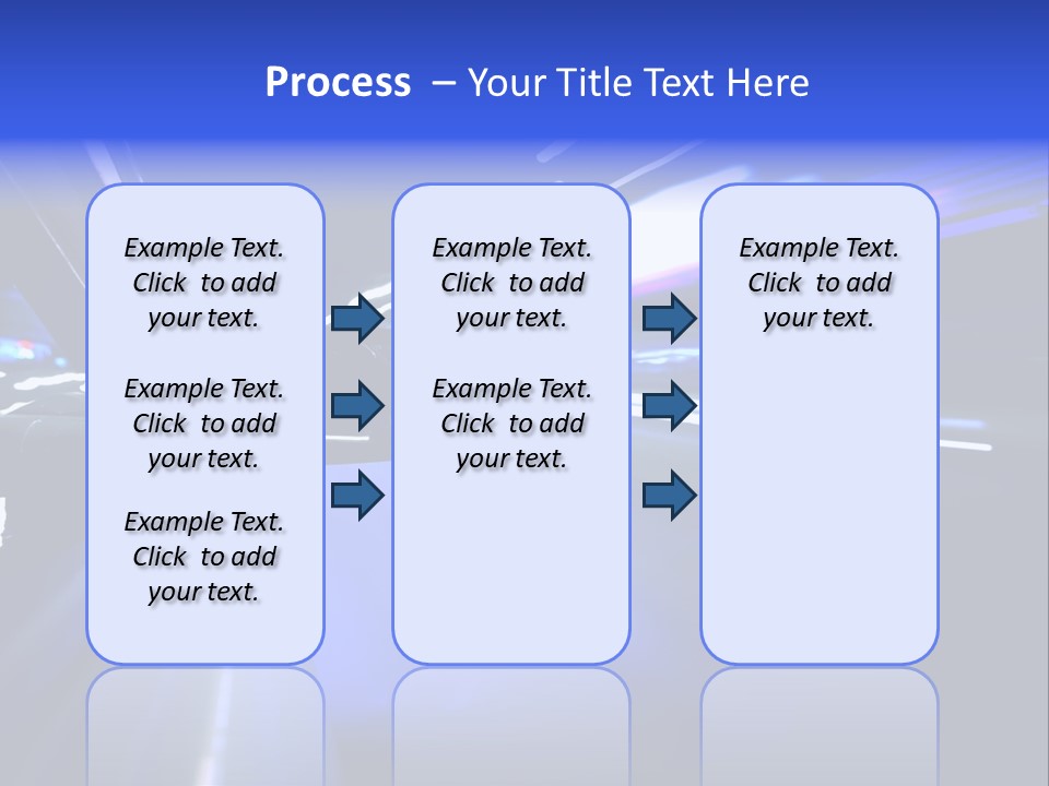 Velocity Speedy Way PowerPoint Template