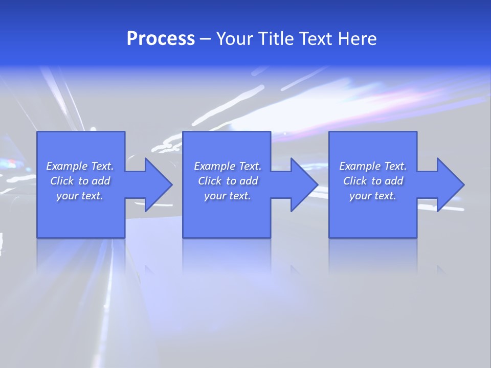 Velocity Speedy Way PowerPoint Template