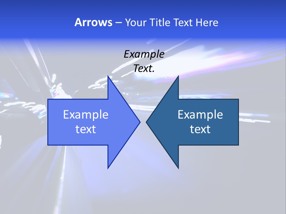 Velocity Speedy Way PowerPoint Template