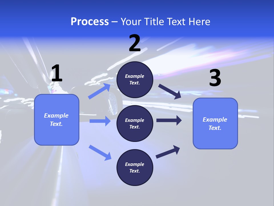 Velocity Speedy Way PowerPoint Template