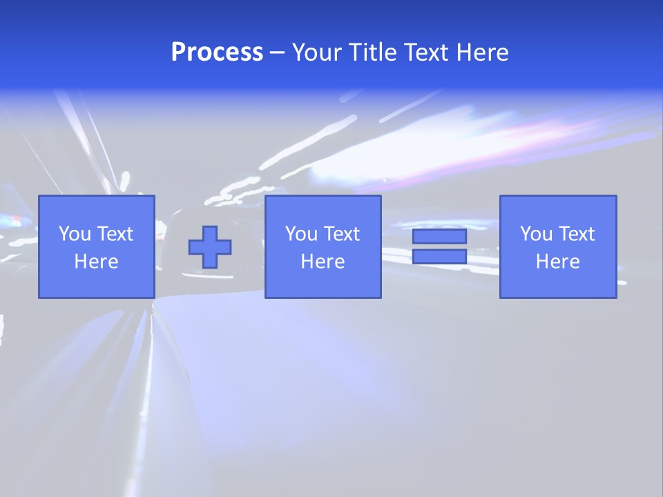 Velocity Speedy Way PowerPoint Template
