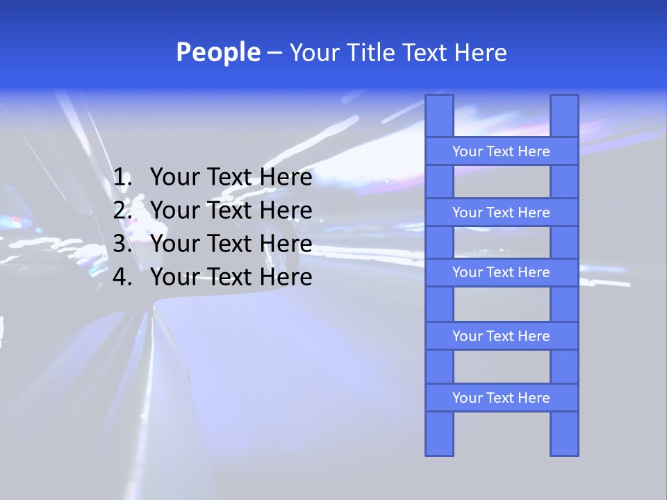 Velocity Speedy Way PowerPoint Template