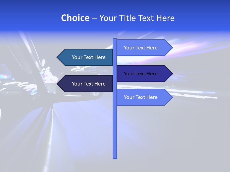 Velocity Speedy Way PowerPoint Template