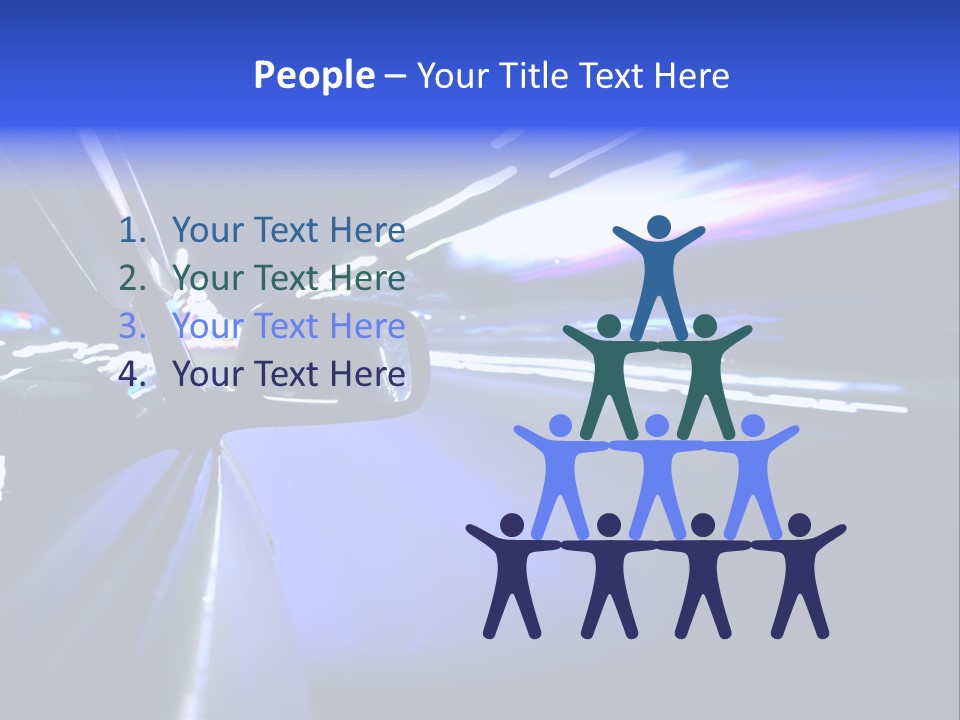 Velocity Speedy Way PowerPoint Template