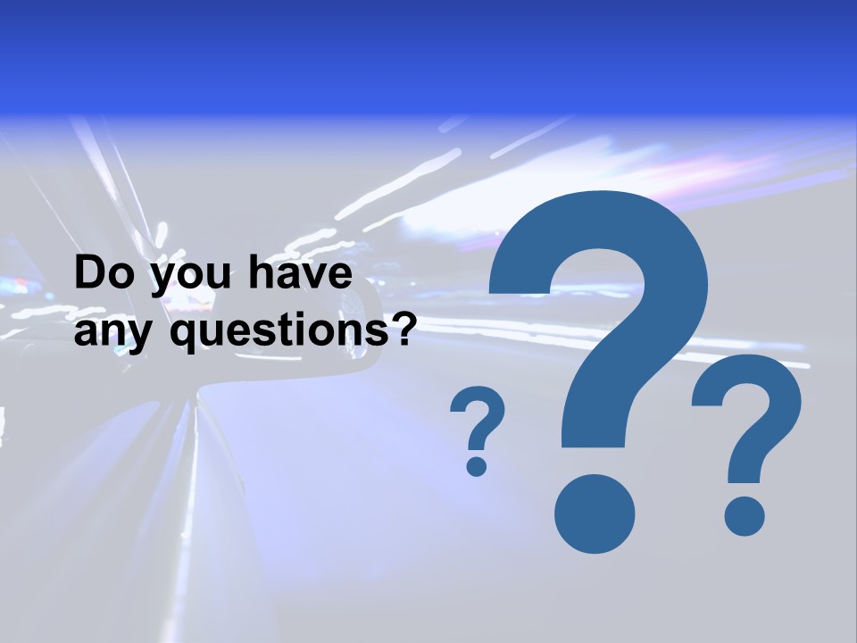 Velocity Speedy Way PowerPoint Template