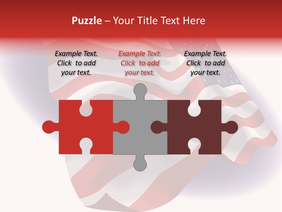 Support Patriotic Veteran PowerPoint Template