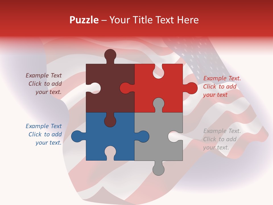 Support Patriotic Veteran PowerPoint Template