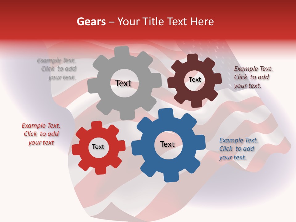 Support Patriotic Veteran PowerPoint Template