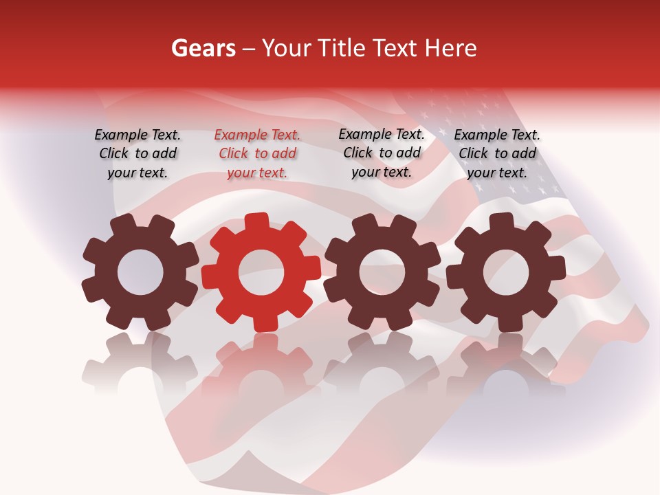 Support Patriotic Veteran PowerPoint Template