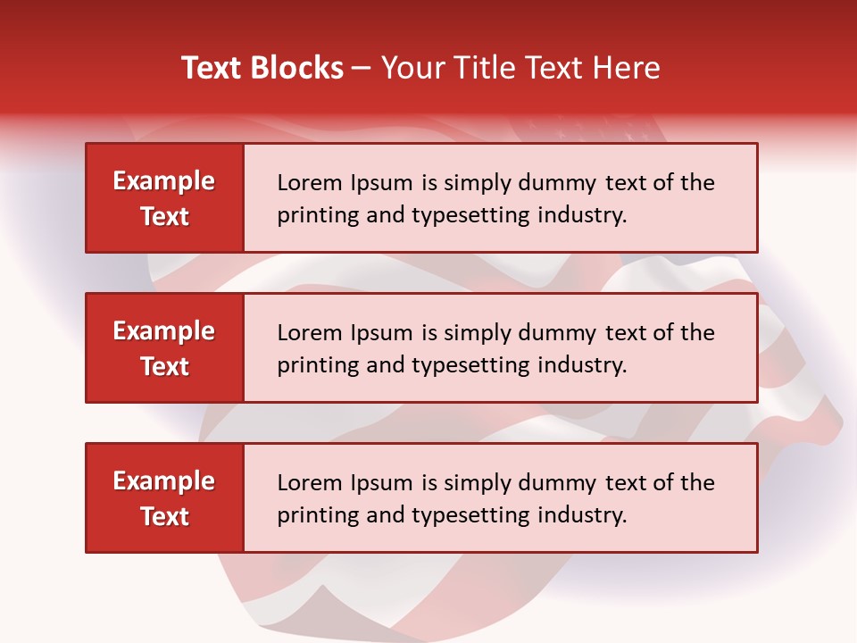 Support Patriotic Veteran PowerPoint Template
