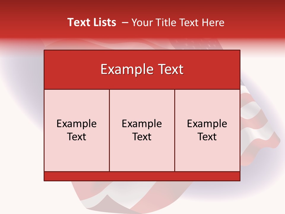 Support Patriotic Veteran PowerPoint Template