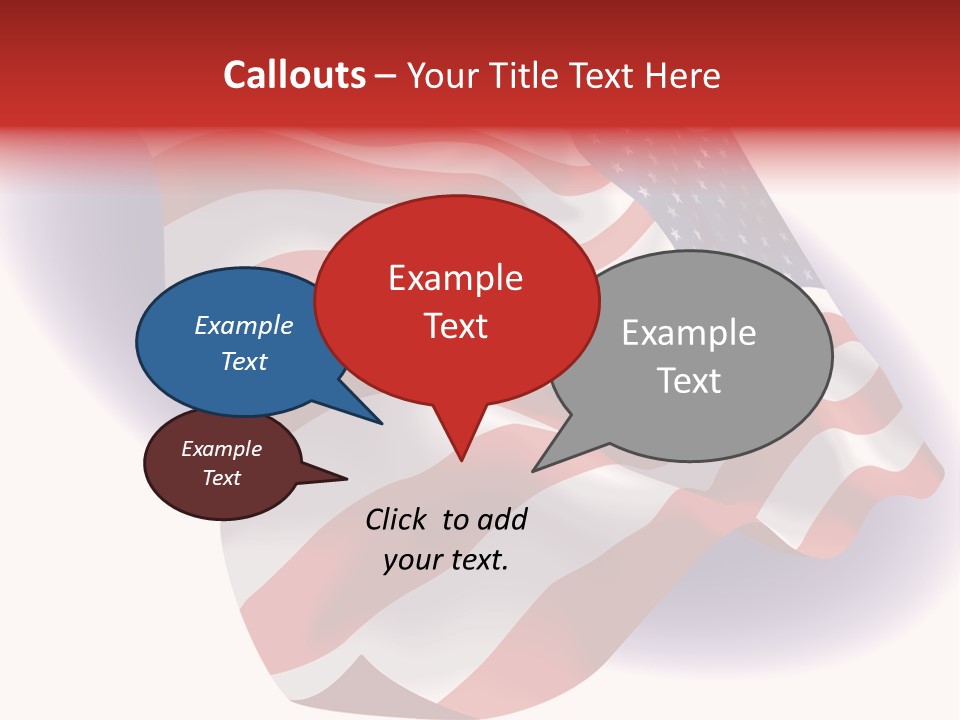 Support Patriotic Veteran PowerPoint Template